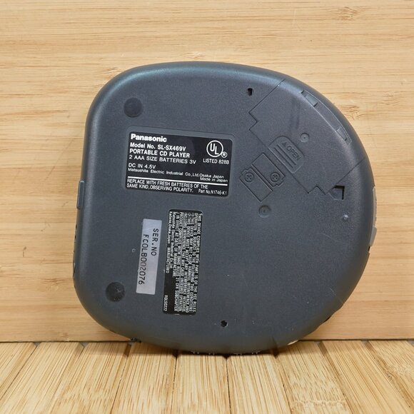 Panasonic SL-SX469V Portable CD Player, with am/fm Tuner - Picture 5 of 7